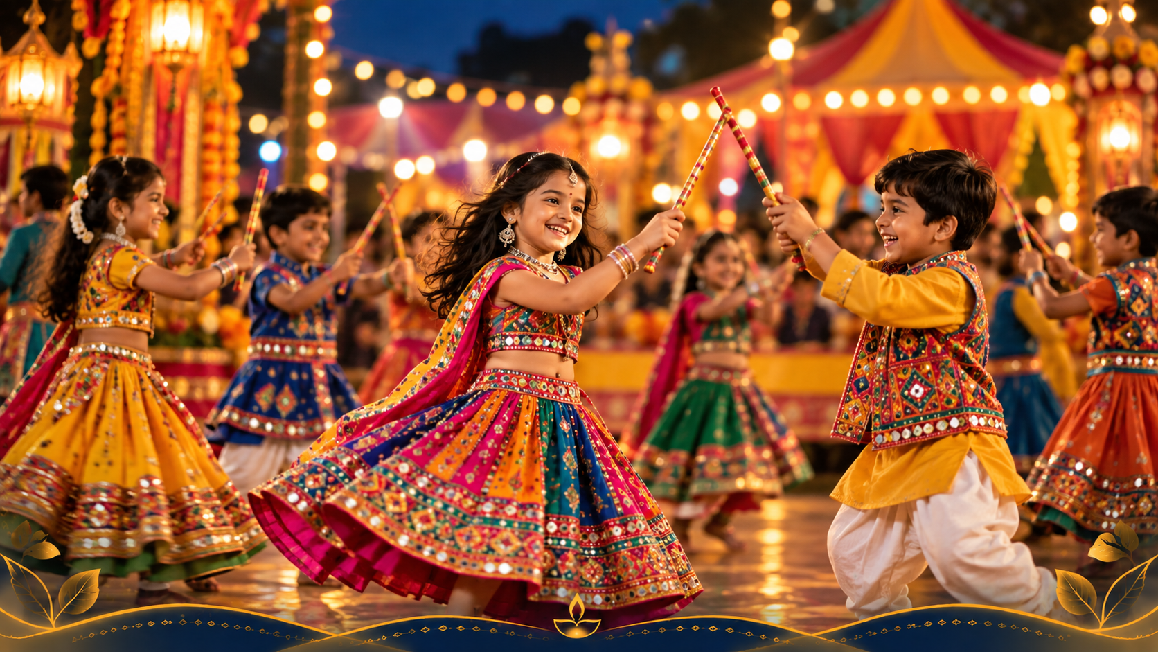 Kids Garba
